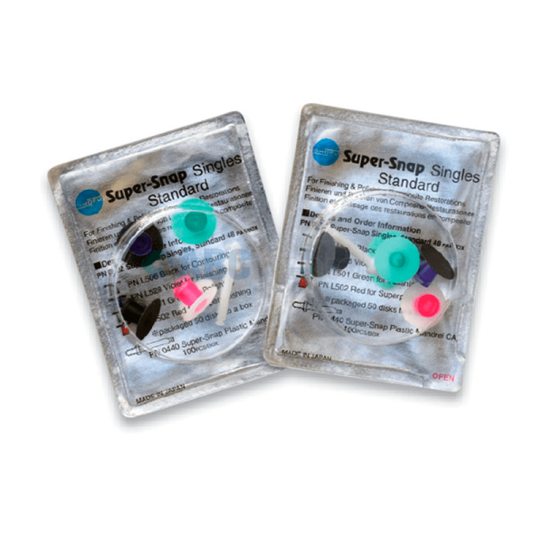 SUPER-SNAP INDIVIDUALES PEQUENO & ESTANDAR (8 DISCOS)