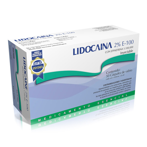 LIDOCAINA 2% E
